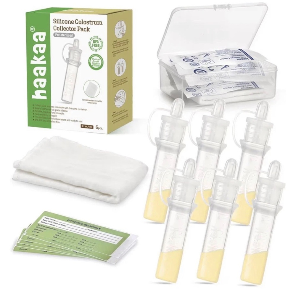 Haakaa Silicone Colostrum Collector Set
